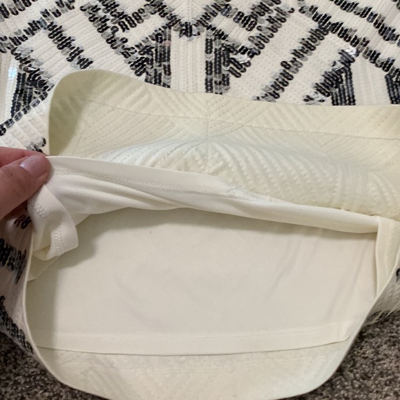 Womens express size medium express sequence skirt - Picture 4 of 8